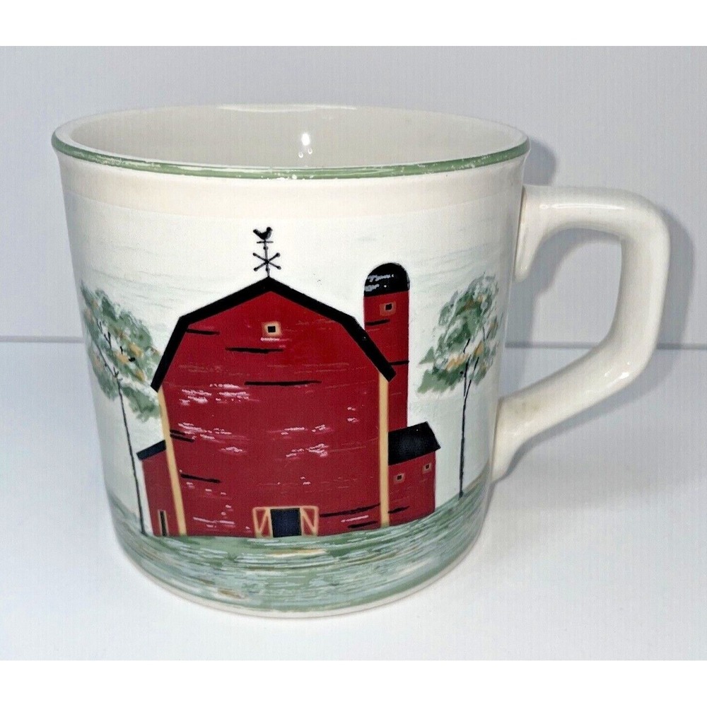 Tienshan STONEWARE Prairie Oversized Coffee Cup Mug